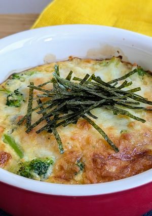 明太子と長芋のふわふわ焼き-レシピのメイン写真