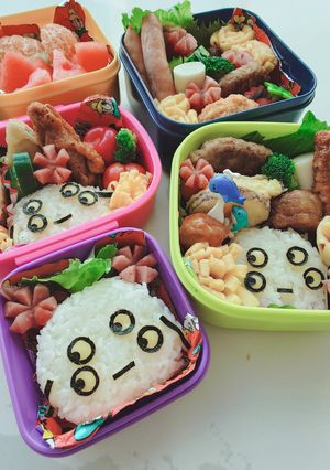 もんくたれぞうのキャラ弁　お弁当-レシピのメイン写真