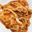 豚ロースと玉ねぎの生姜焼き