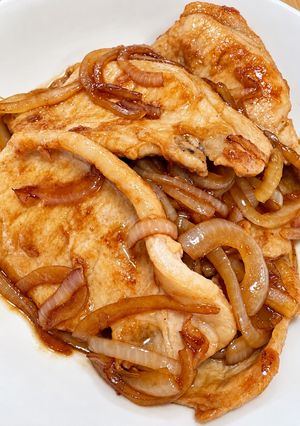 豚ロースと玉ねぎの生姜焼き-レシピのメイン写真