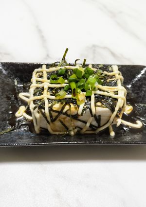 絹豆腐ののりマヨ和え-レシピのメイン写真