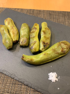さやごとグリルde焼きそら豆-レシピのメイン写真
