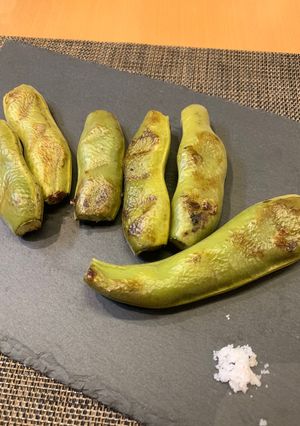 さやごとグリルde焼きそら豆-レシピのメイン写真