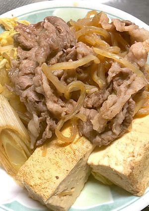 わたあめ入りすき焼き-レシピのメイン写真