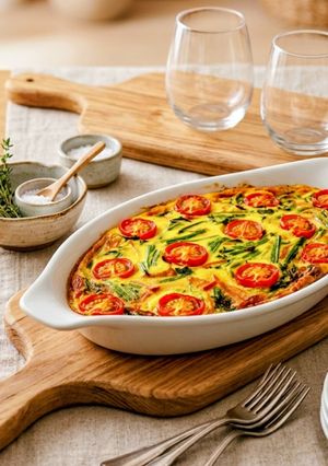 ほうれん草とベーコンのトマトキッシュ-レシピのメイン写真