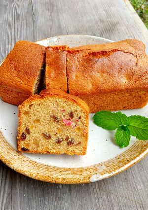 フルーツ＆ナッツの素朴なパウンドケーキ-レシピのメイン写真