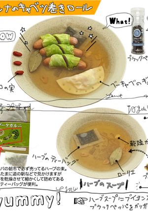 ウィンナソーセージのキャベツ巻きロール-レシピのメイン写真