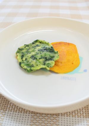 【離乳食後期以降】お野菜パンケーキ-レシピのメイン写真