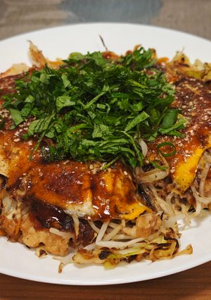 ホットプレートで広島お好み焼き-レシピのメイン写真