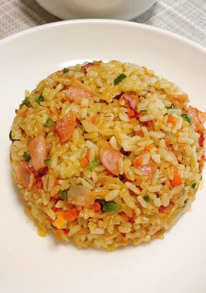 ガツンとスパイシー炒飯-レシピのメイン写真