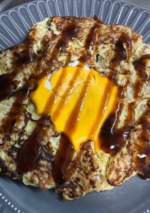 オートミールお好み焼き-レシピのメイン写真