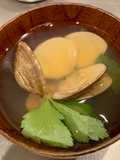 蛤のお吸い物
