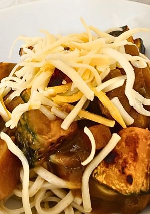 カボチャのカレーうどん-レシピのメイン写真