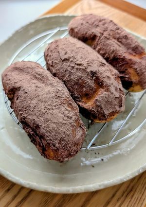 ココア揚げパン-レシピのメイン写真