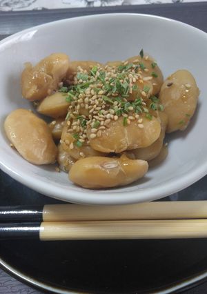 白いんげん豆の煮付-レシピのメイン写真