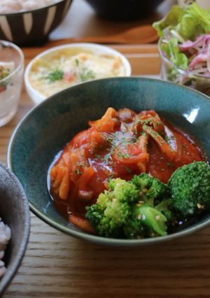 煮込みハンバーグ-レシピのメイン写真