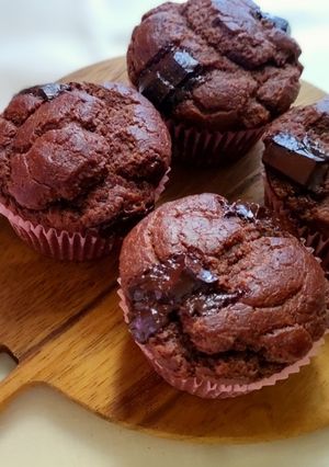 米粉のチョコマフィン-レシピのメイン写真