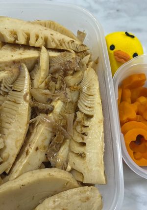 筍のおかか煮と人参の煮物-レシピのメイン写真