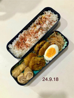 男子中学生のお弁当 352-レシピのメイン写真