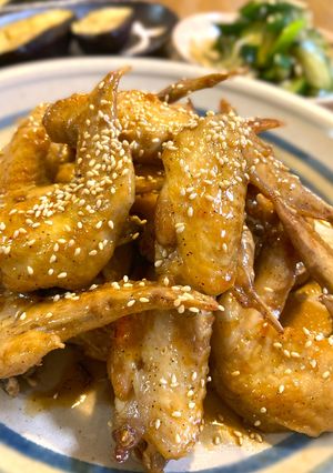 がっついて食べる用とり手羽先（甘辛たれ）-レシピのメイン写真