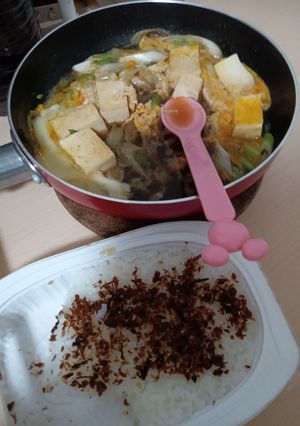 木綿豆腐と長ねぎとたまご-レシピのメイン写真