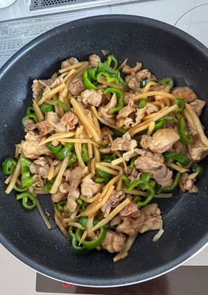 我家の簡単青椒肉絲-レシピのメイン写真