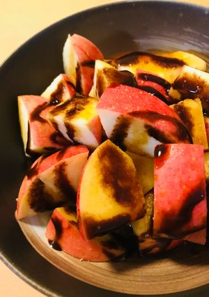 毎日のリンゴ●大人の黒蜜＆チョコシロップ-レシピのメイン写真