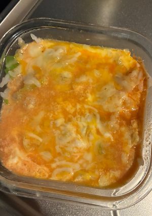 【レンジ調理】春キャベキムチーズリゾット-レシピのメイン写真