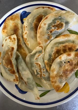 エビとモロヘイヤの餃子-レシピのメイン写真