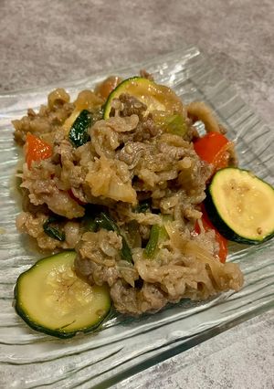 パプリカといろいろ野菜のプルコギ風-レシピのメイン写真