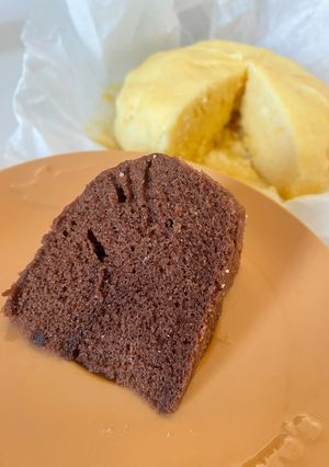 米粉のたまご蒸しパン〜ココア風味〜-レシピのメイン写真