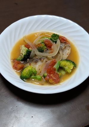 減塩でも旨みたっぷり！和風アクアパッツァ-レシピのメイン写真