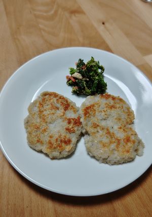 花粉症に れんこんハンバーグ-レシピのメイン写真