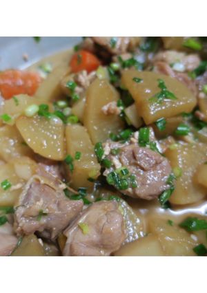 大根と鶏肉の甘辛煮-レシピのメイン写真