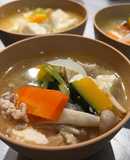 うま味たっぷり！具だくさん！かぼちゃ豚汁