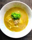バレンタインチョコ抹茶グリーンカレー麺