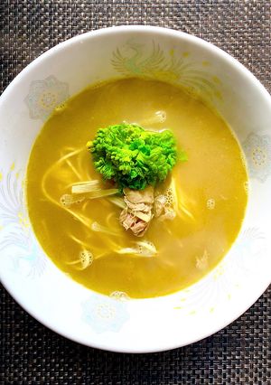バレンタインチョコ抹茶グリーンカレー麺-レシピのメイン写真