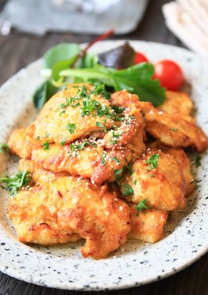 ＊旨さ病みつき♪鶏むね肉のカレー風味焼き-レシピのメイン写真
