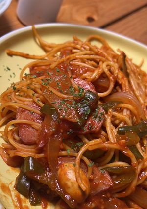 大好きナポリタン-レシピのメイン写真