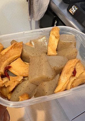 車麩とこんにゃくの醤油煮(ピリ辛)-レシピのメイン写真