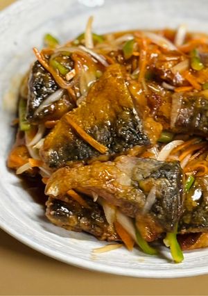 鯖の甘酢あんかけ・ノンフライヤー-レシピのメイン写真