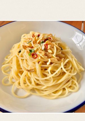 フライパン1つで出来る! ペペロンチーノ-レシピのメイン写真