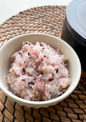 トースターで白滝 + 雑穀米-レシピのメイン写真