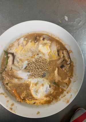 お一人様レンジ梅味噌照り味豚平焼き風-レシピのメイン写真