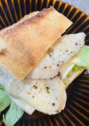 釣って来たサワラでサンドウィッチ-レシピのメイン写真