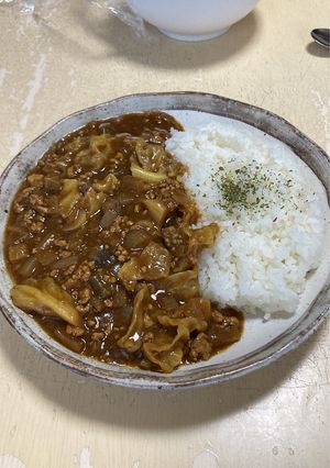 市販ルーで👍隠し味と余り野菜キーマカレー-レシピのメイン写真