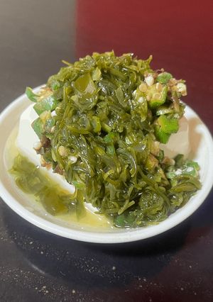 めかぶオクラで冷奴-レシピのメイン写真