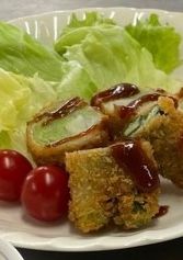 オクラの肉巻きとキャベツの肉巻きフライ-レシピのメイン写真
