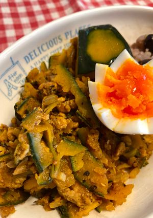 スパイシーパンプキンドライカレー-レシピのメイン写真