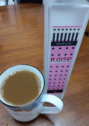 ローズウォーターでりんごジュースコーヒー-レシピのメイン写真